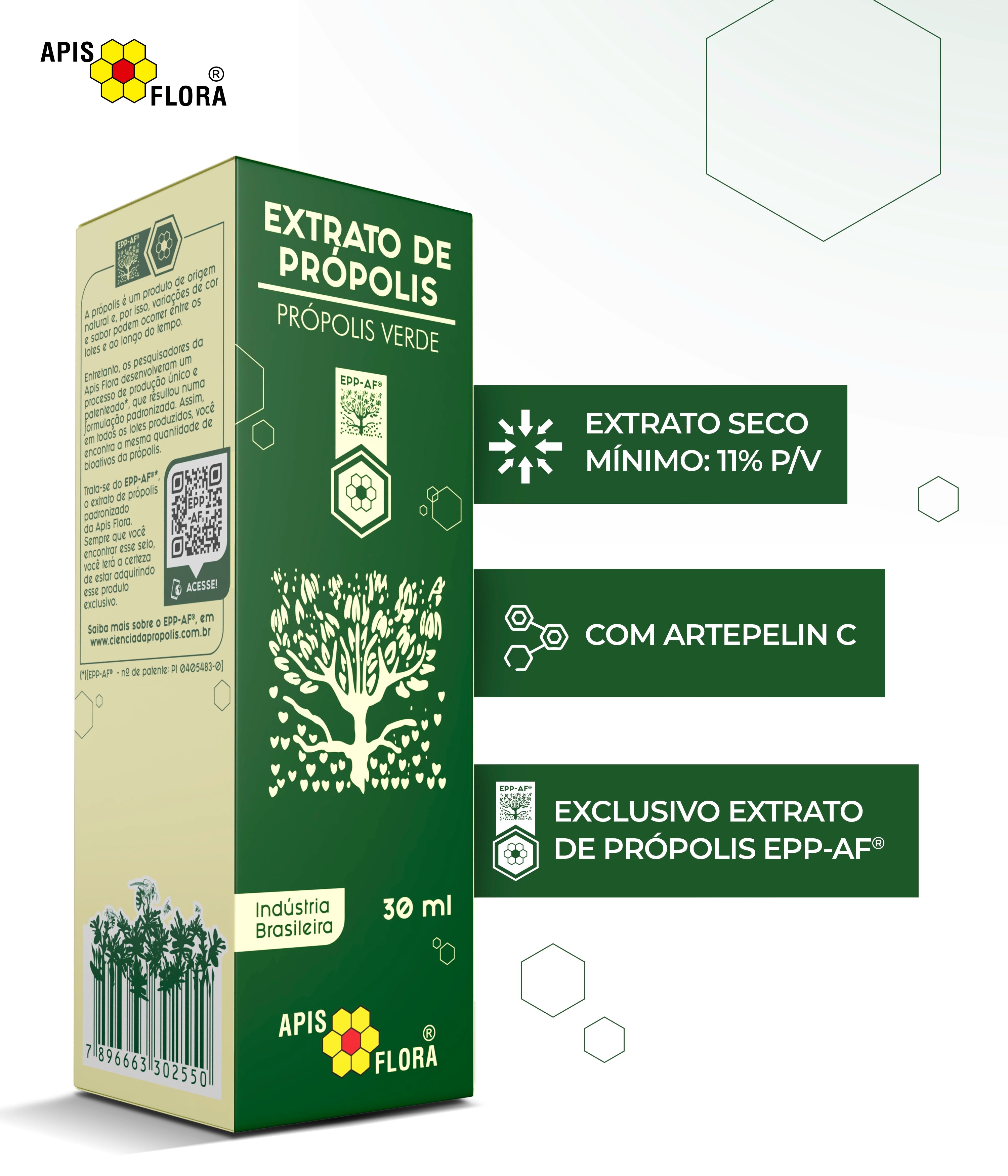 Extrato de Própolis verde 30 ml