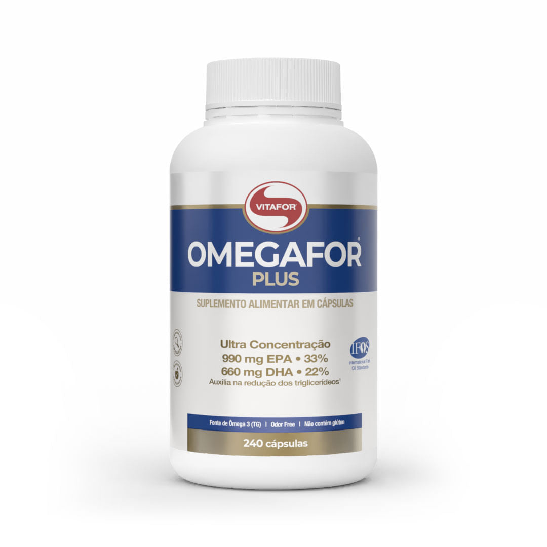 OMEGAFOR® PLUS: Ômega 3 - Vitafor