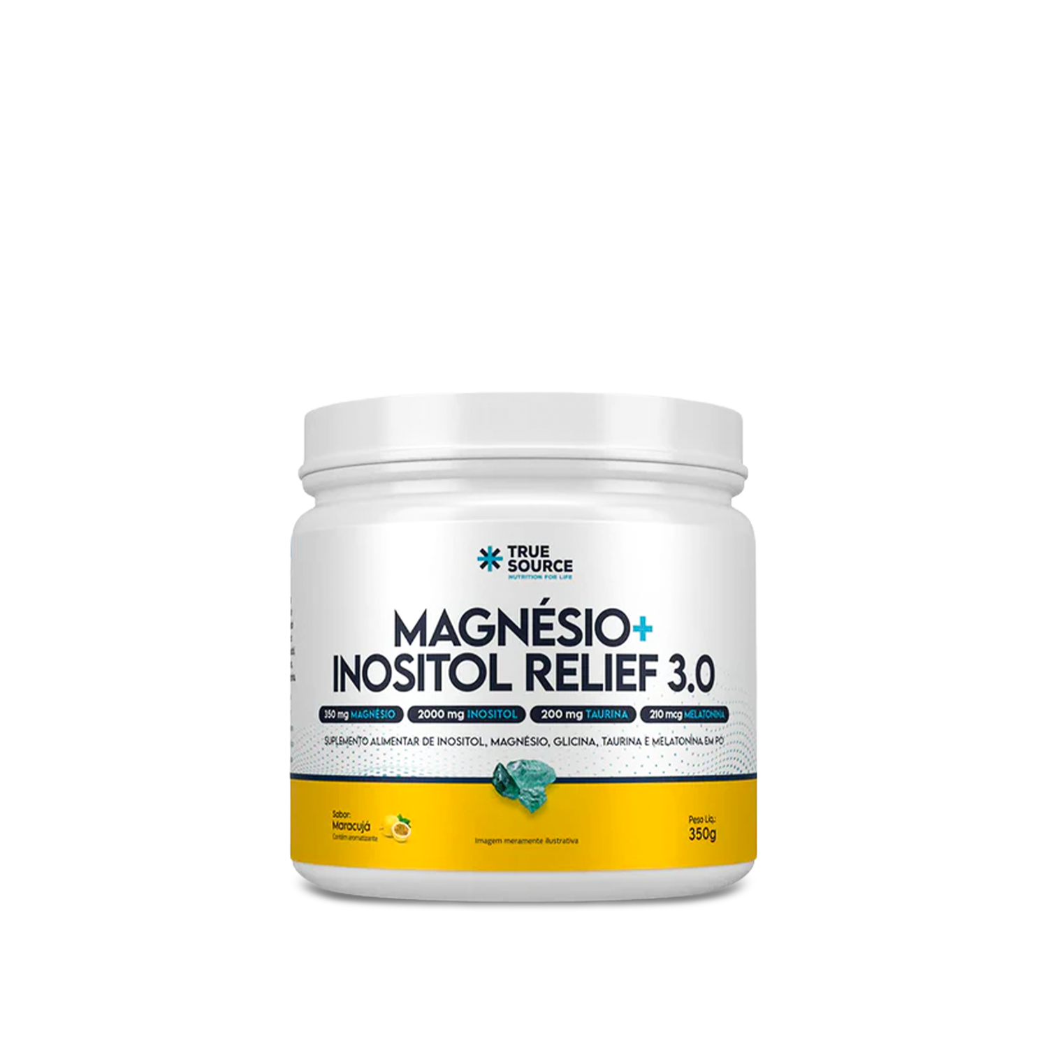 True Magnésio + Inositol Relief 3.0 350g - True Source
