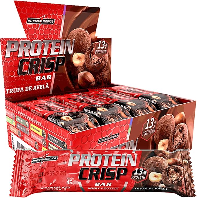 Protein Crisp Bar 12 und x 45g - Integral Medica