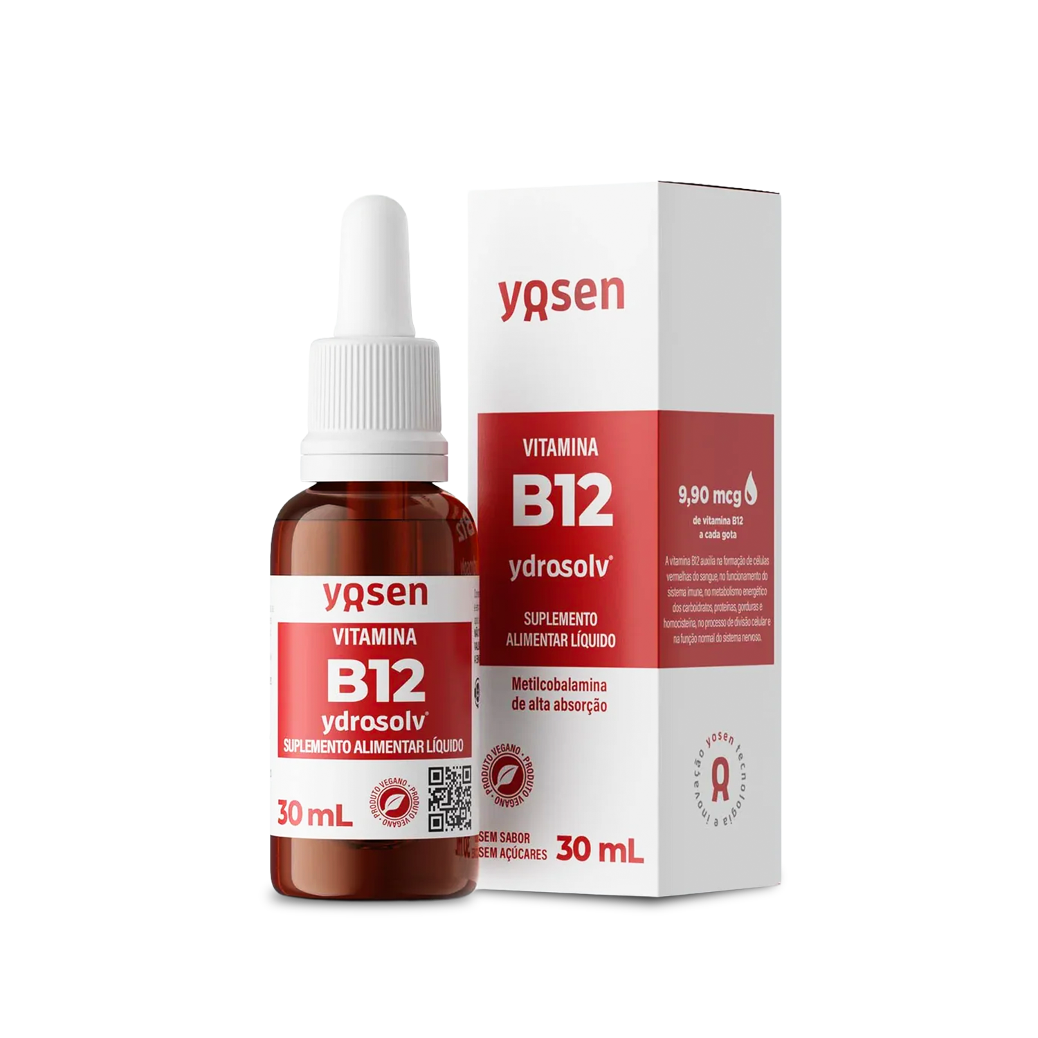 Vitamina B12 Ydrosolv® 30ml - Yosen