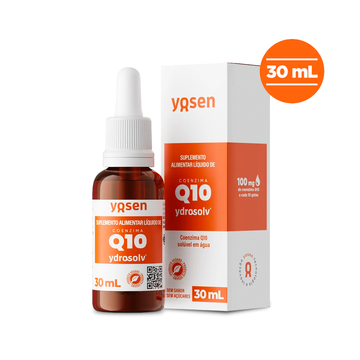 Coenzima Q10 Ydrosolv® 30ml - Yosen