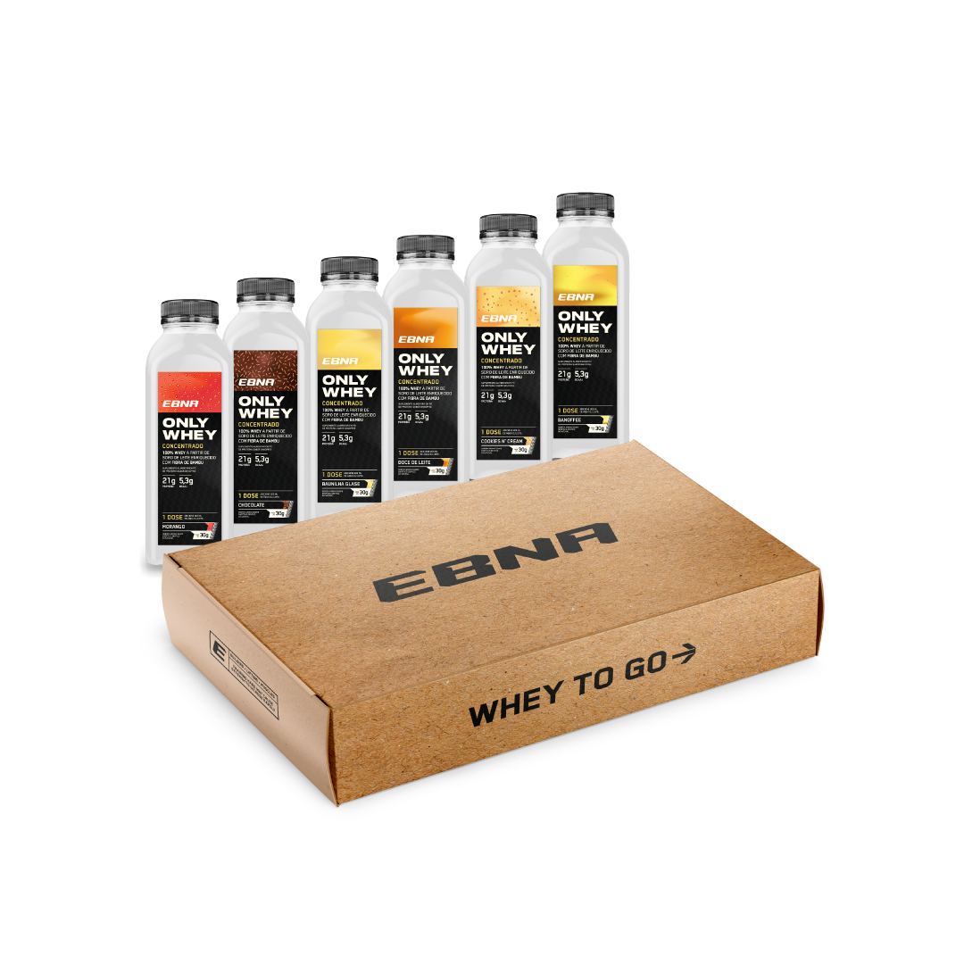 Only Whey To Go → 6x 30g - 6un