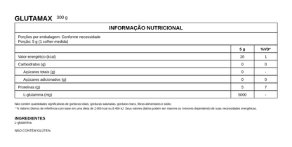 Glutamax 300g – Vitafor