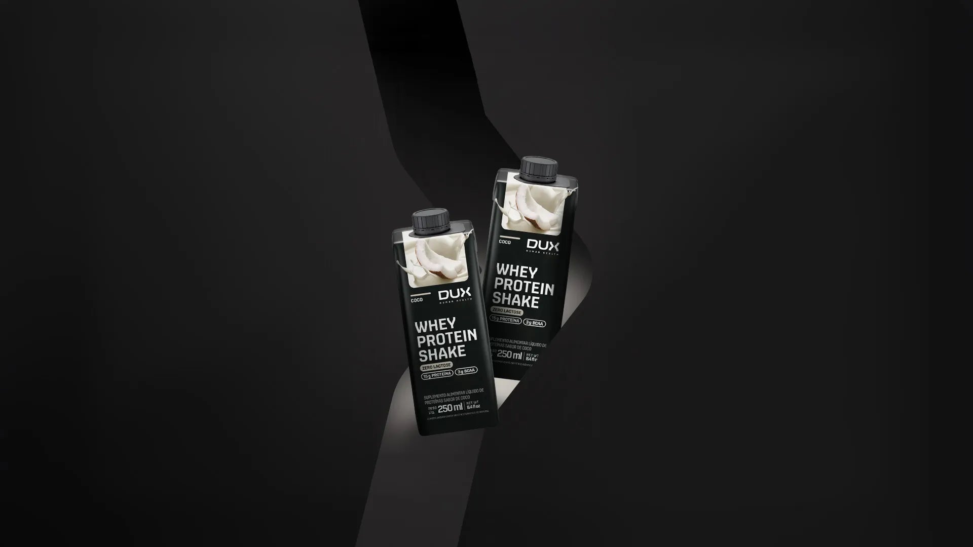 Whey Protein Shake 12 und x 250ml - Dux