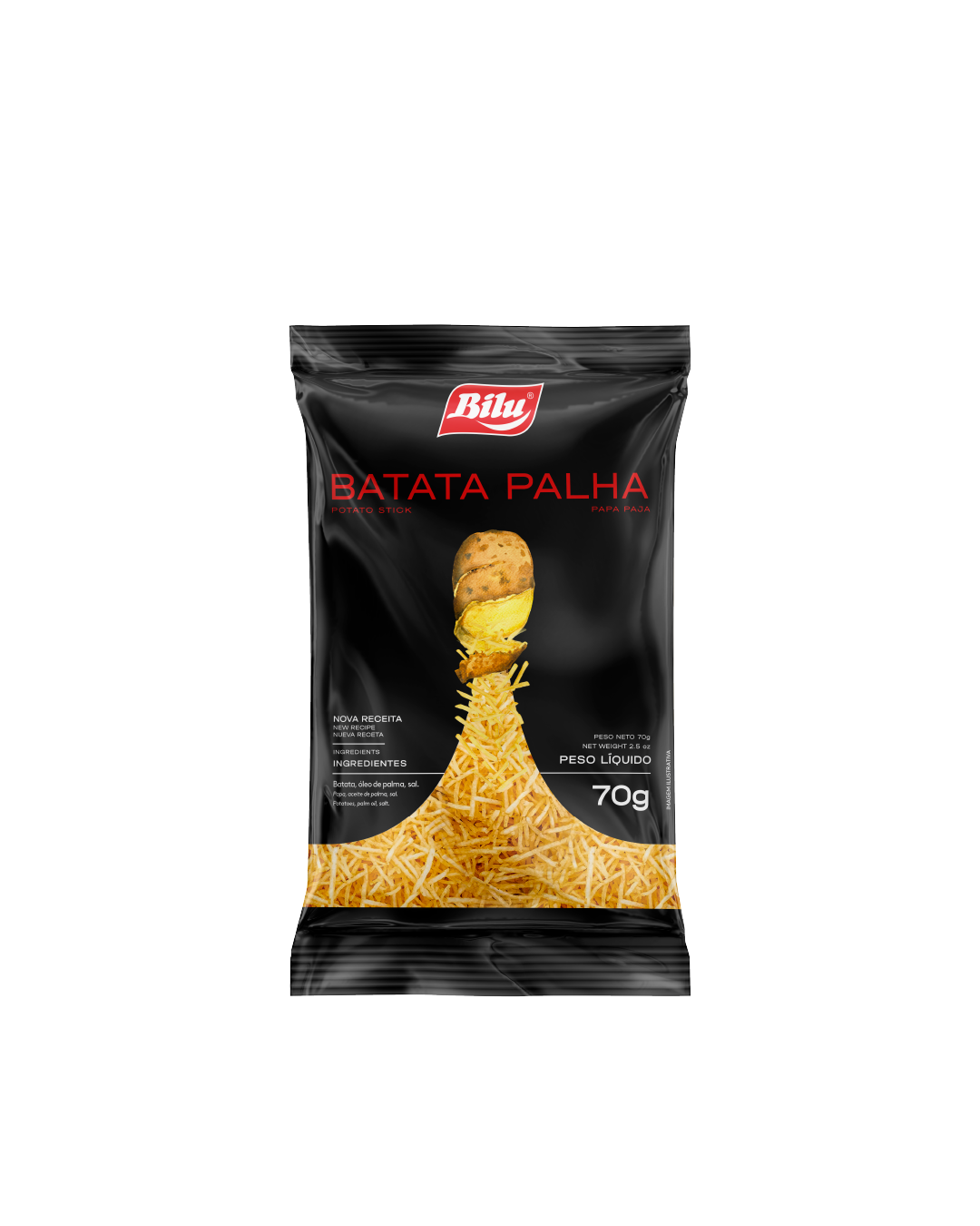 Batata Palha 70g - 20un