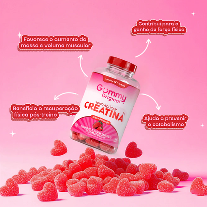 Gummy® Creatina Morango 315g