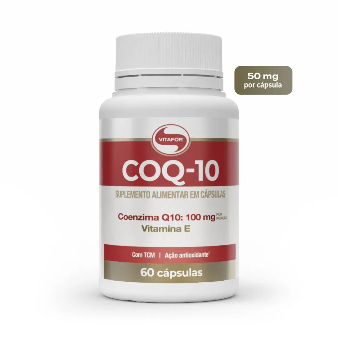 COQ-10 (Coenzima Q10) 60 Cápsulas – Vitafor