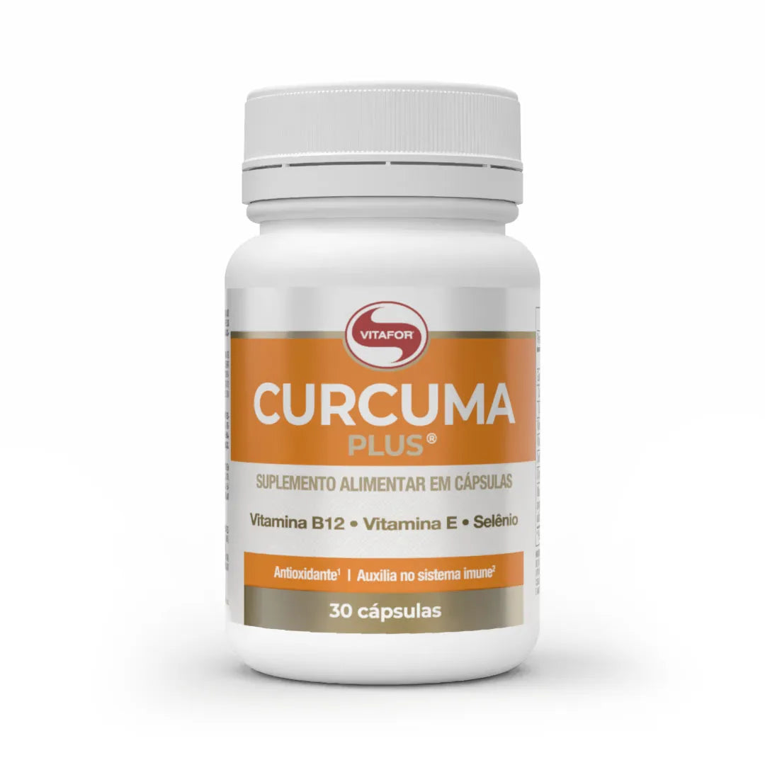 Cúrcuma Plus 30 Cápsulas – Vitafor