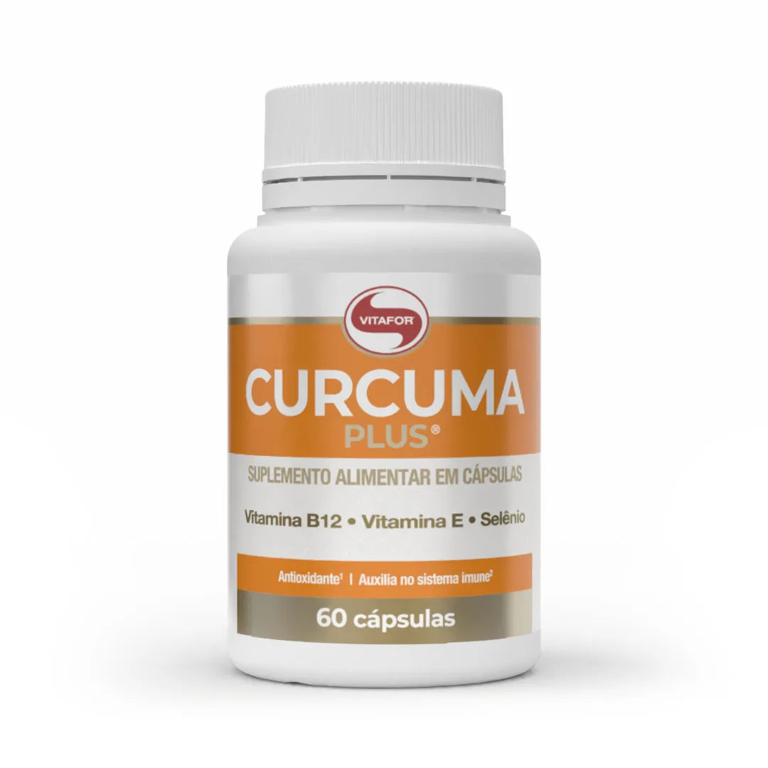 Cúrcuma Plus 60 Cápsulas – Vitafor