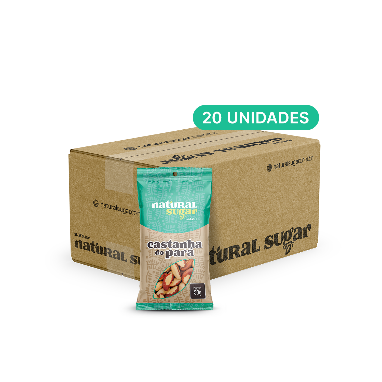 Castanha do Pará 50g (20un)
