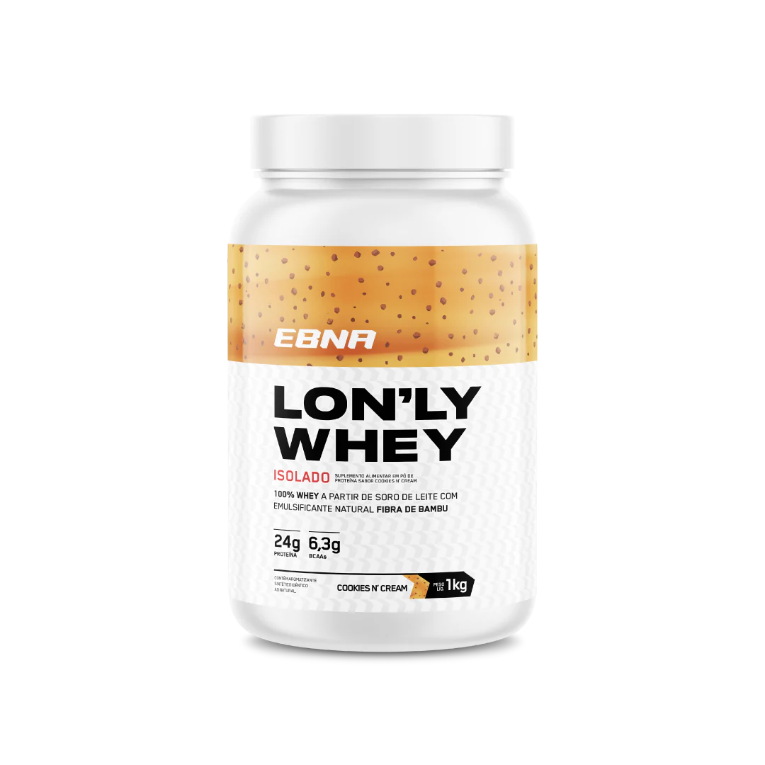 Lon'ly Whey Isolado 1kg - 6un