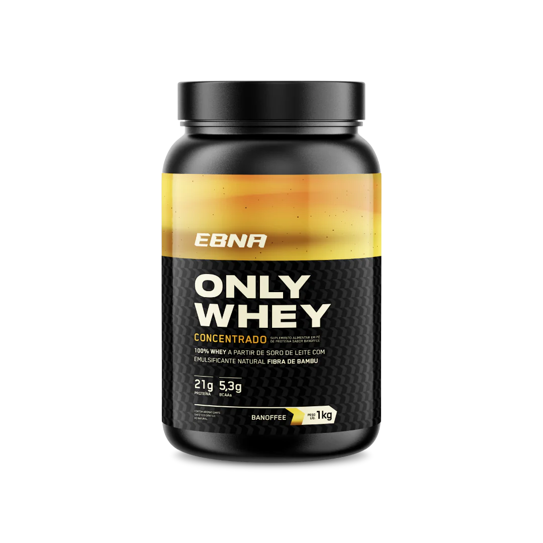 Only Whey Concentrado 1kg - 6un