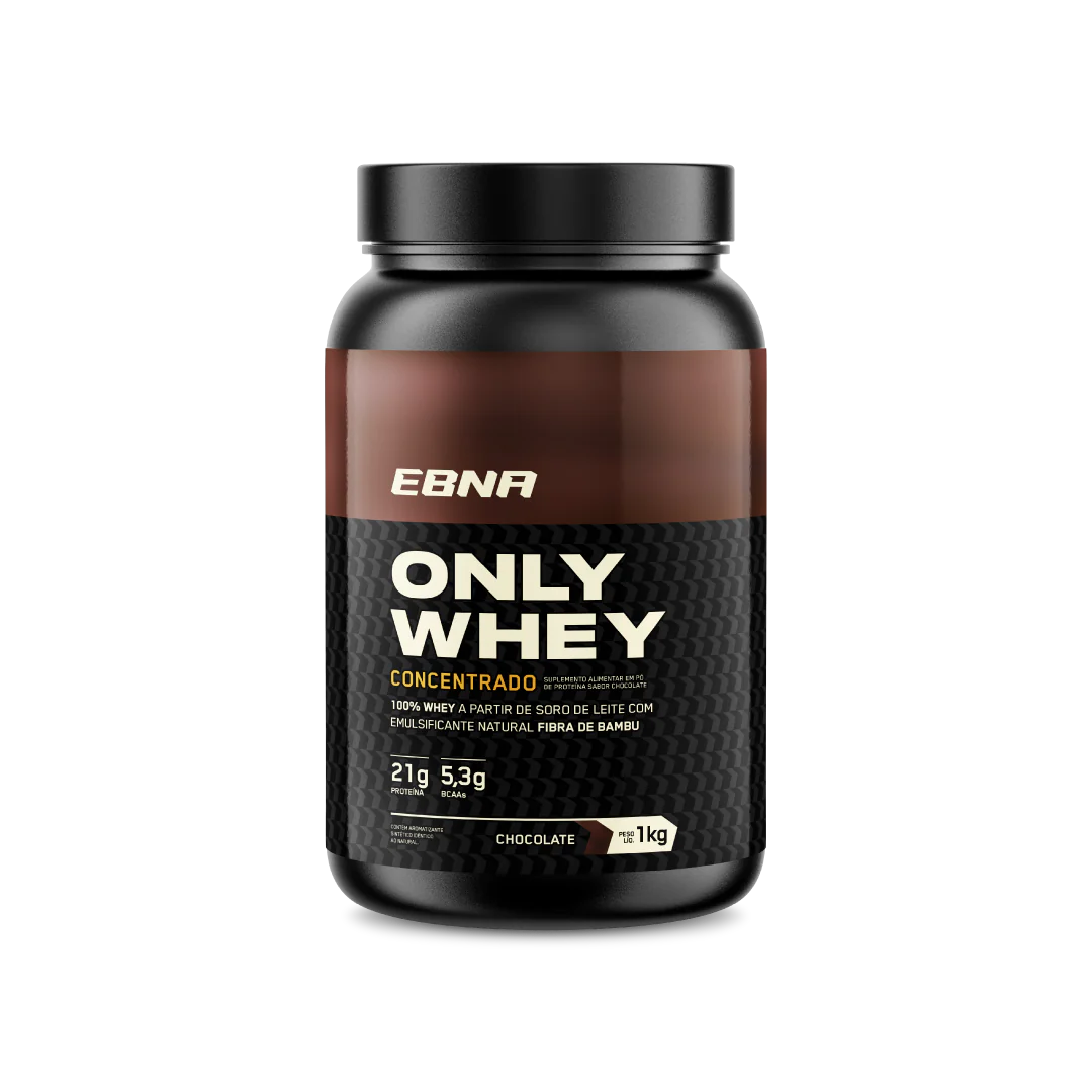 Only Whey Concentrado 1kg - 6un