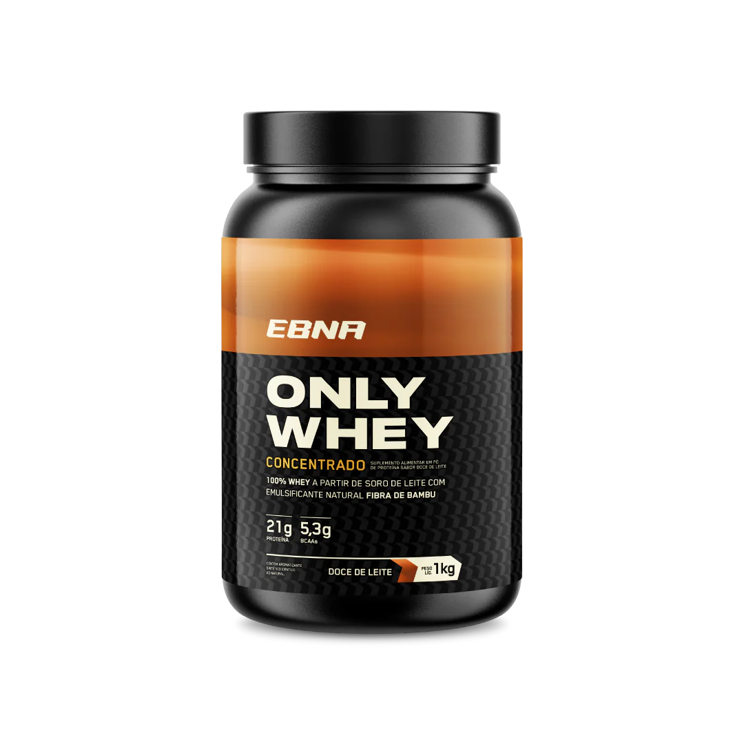 Only Whey Concentrado 1kg - 6un