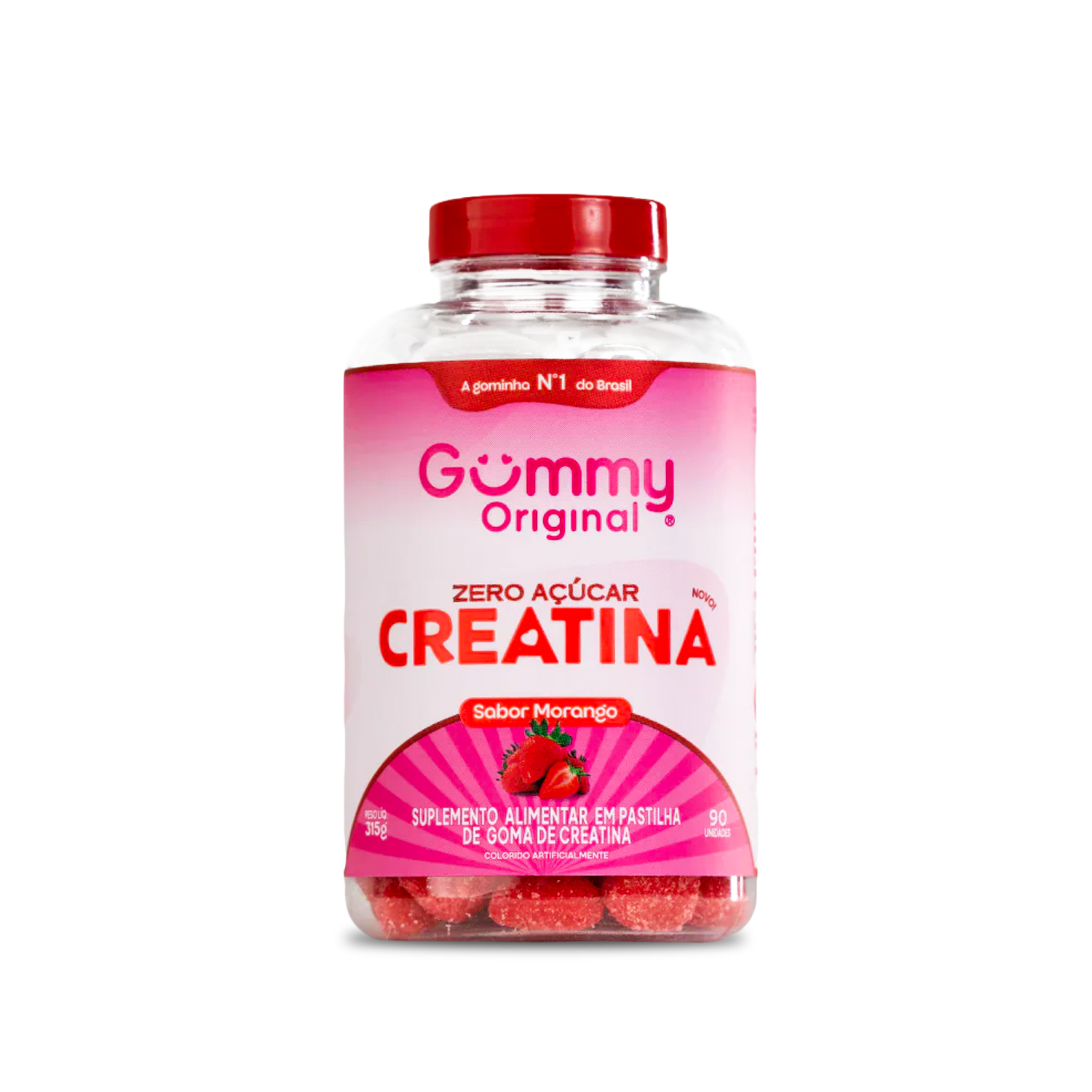 Gummy® Creatina Morango 315g