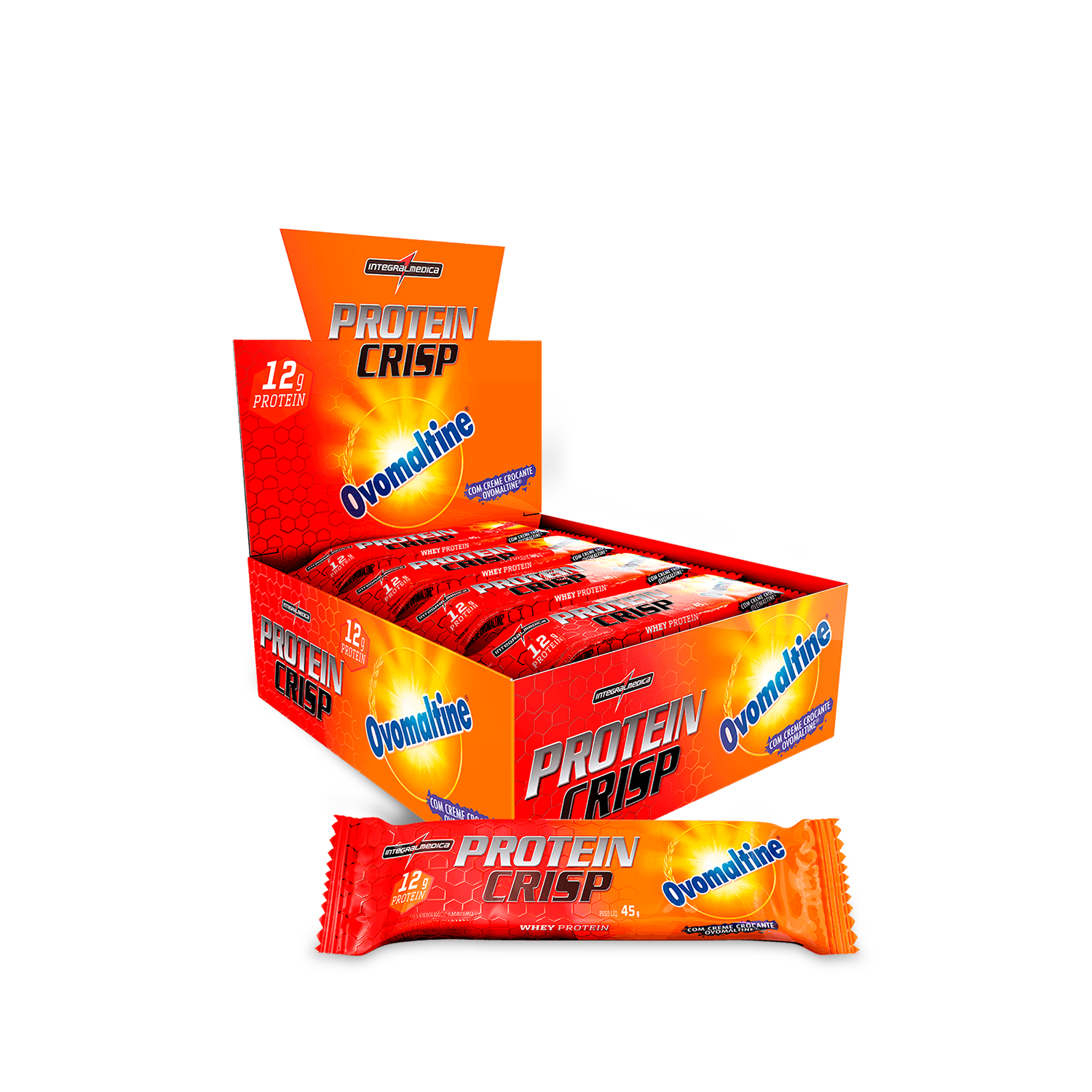 Protein Crisp Bar Ovomaltine® 12 und x 45g - Integral Medica