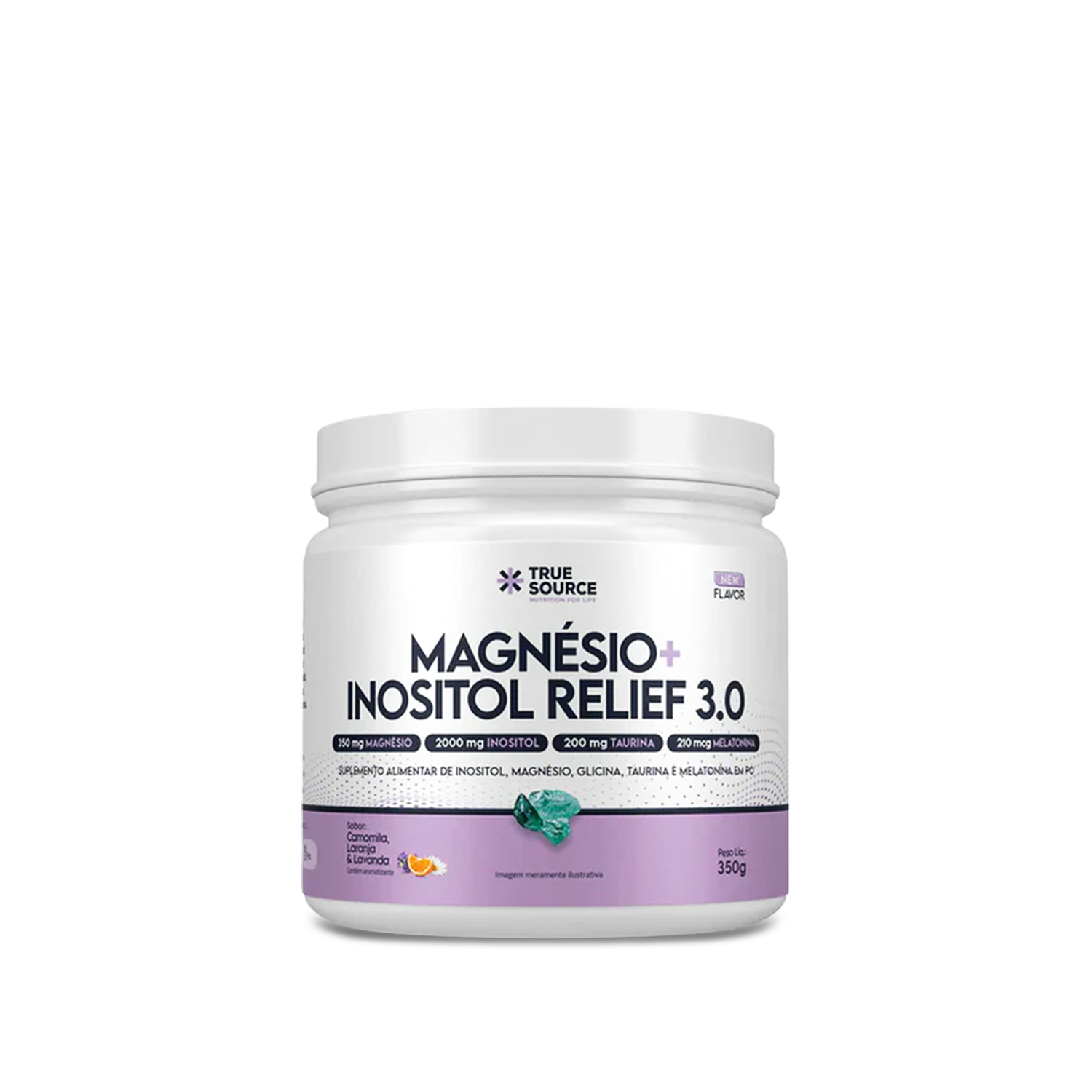 True Magnésio + Inositol Relief 3.0 350g - True Source
