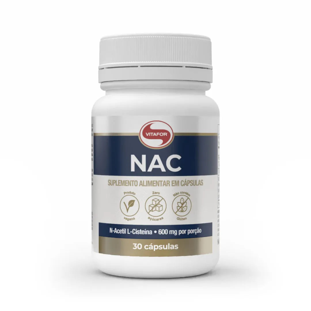 NAC 600mg 30 Cápsulas – Vitafor