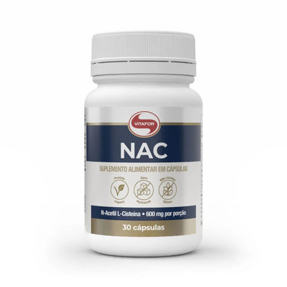 NAC 600mg 30 Cápsulas – Vitafor