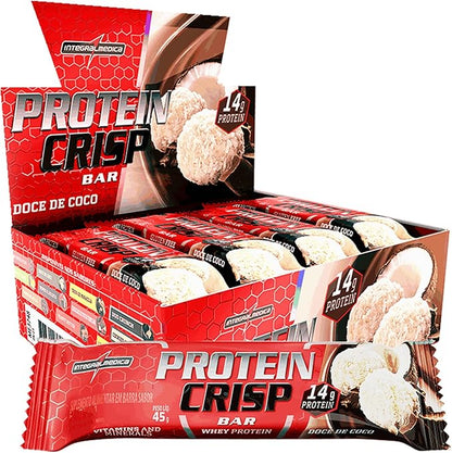 Protein Crisp Bar 12 und x 45g - Integral Medica