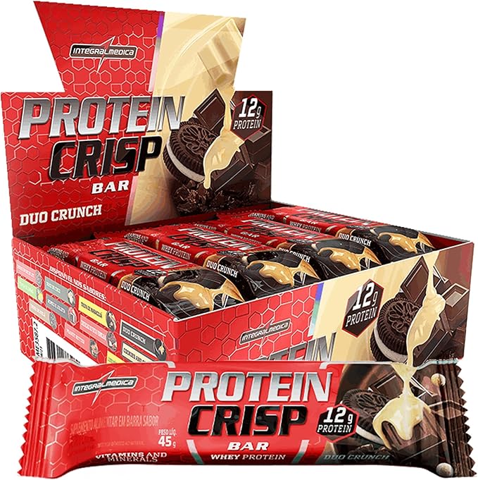 Protein Crisp Bar 12 und x 45g - Integral Medica