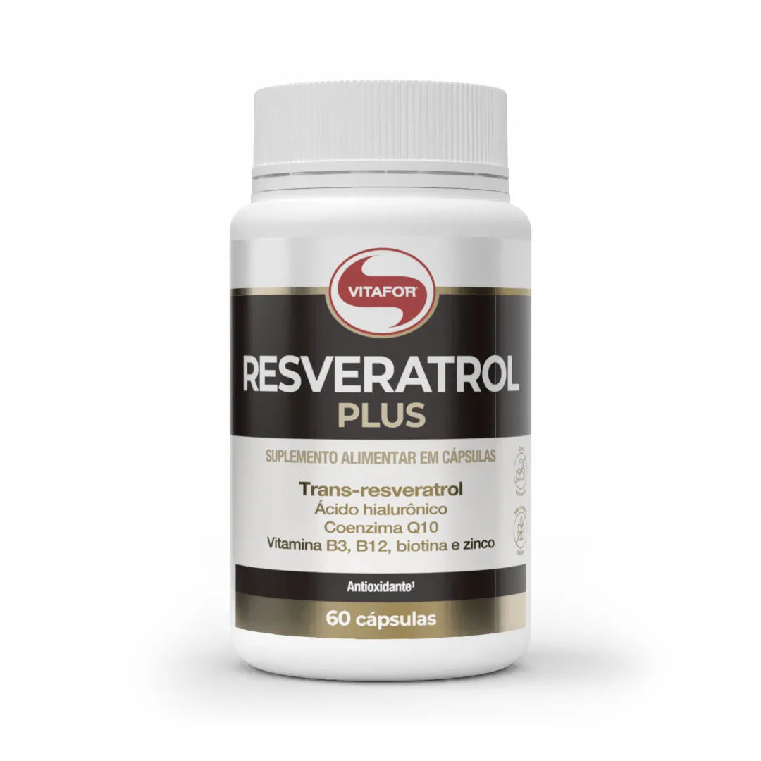 Resveratrol Plus 60 Cápsulas – Vitafor