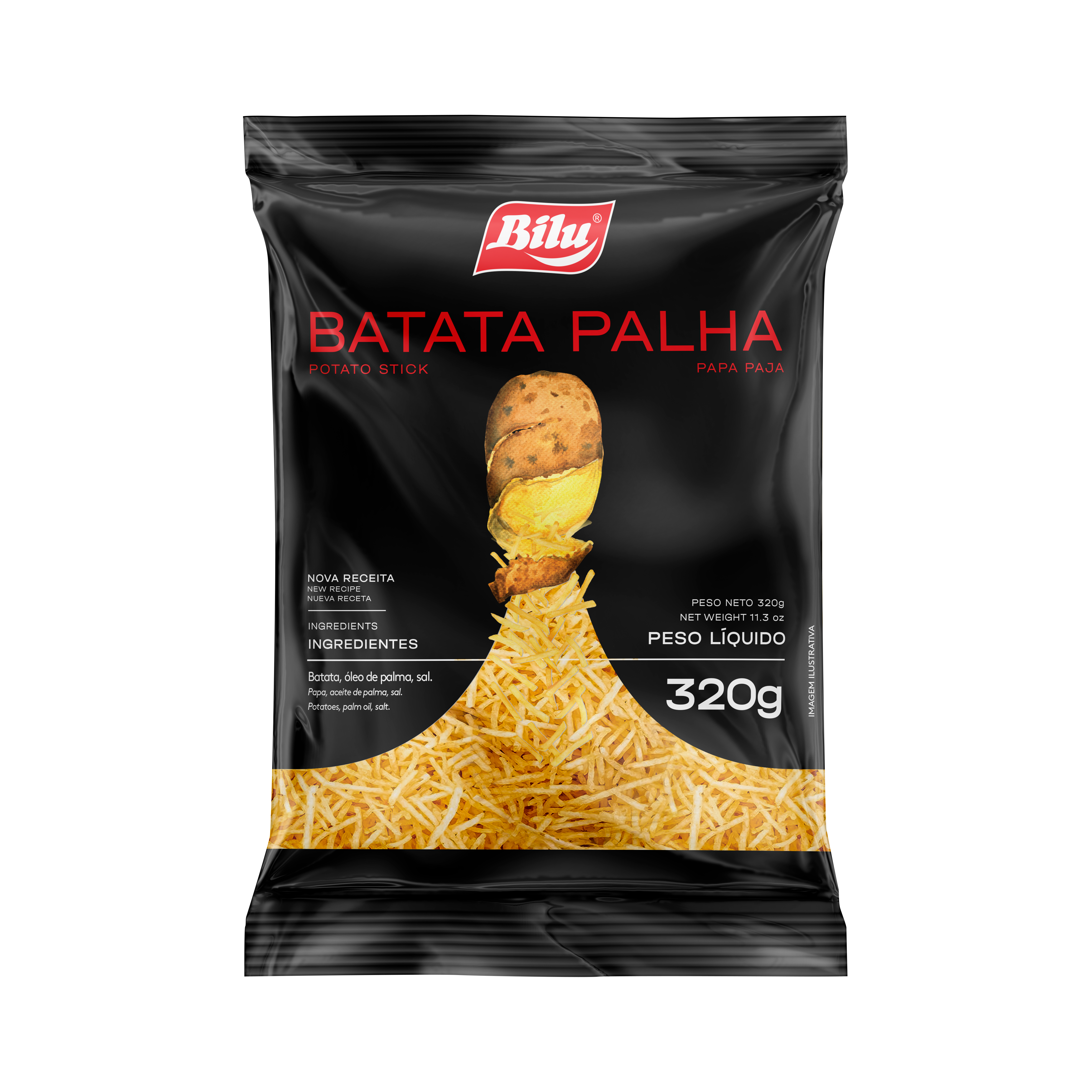 Batata Palha Original 320g - 10un