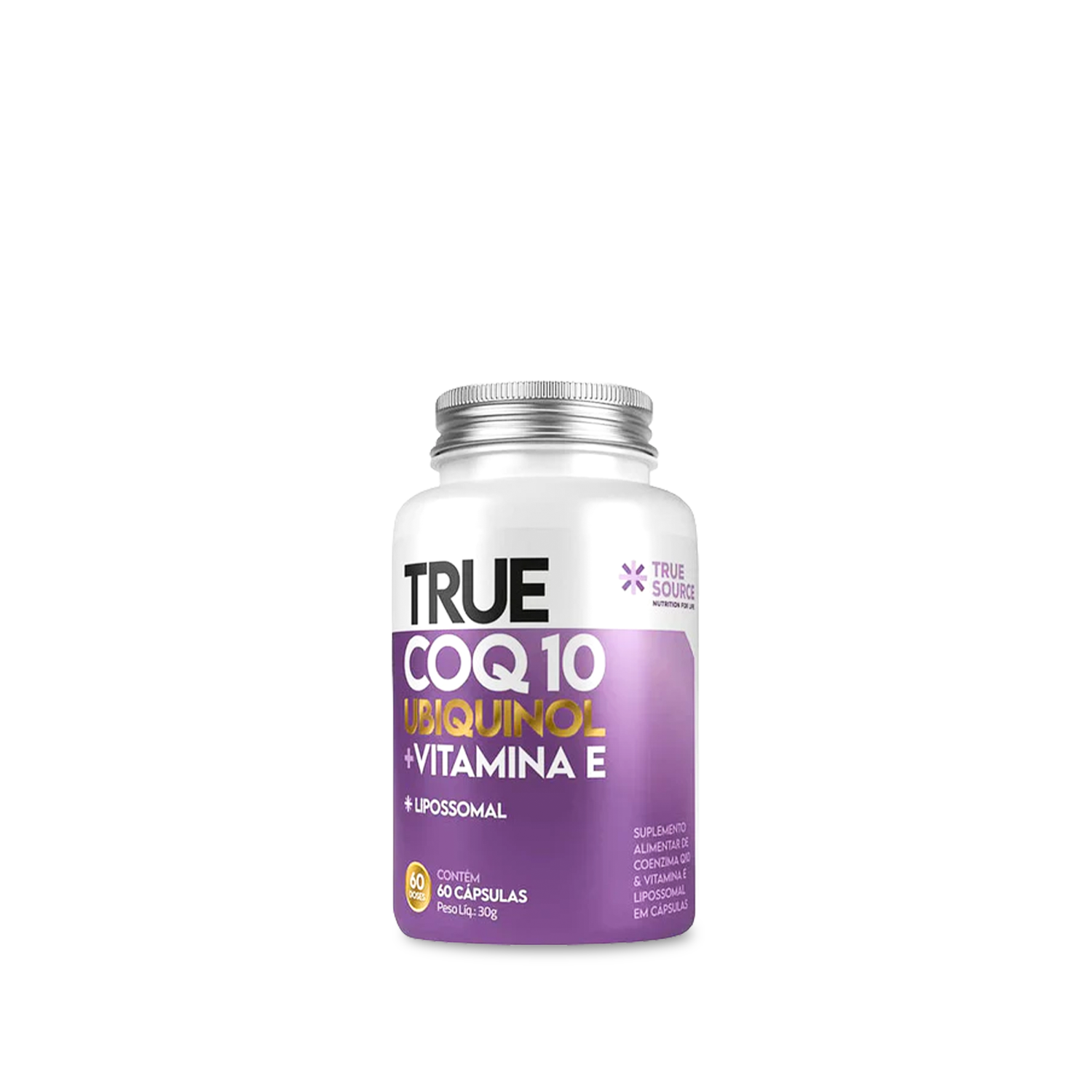 True COQ10 Ubiquinol Lipossomal 60 Caps. - True Source