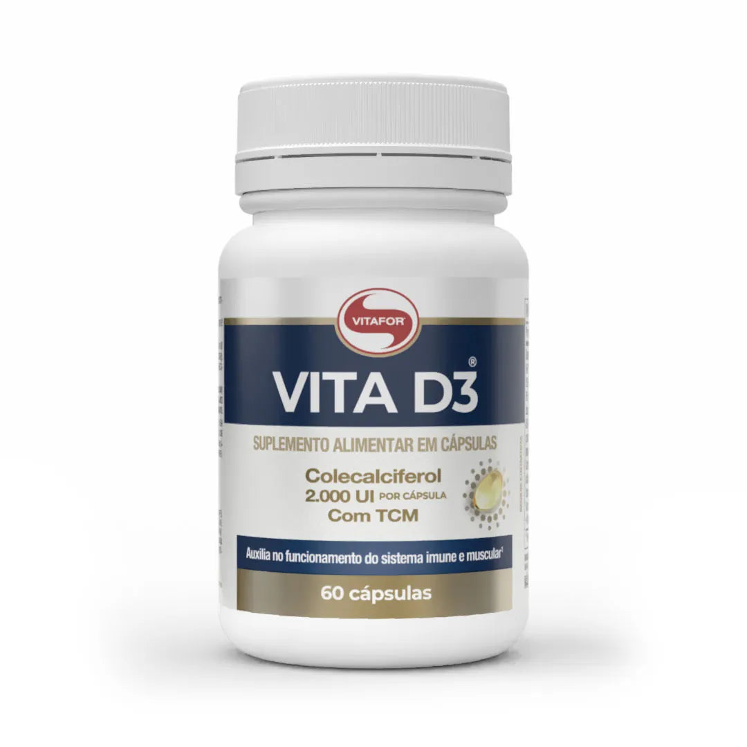 Vita D3 60 Cápsulas – Vitafor