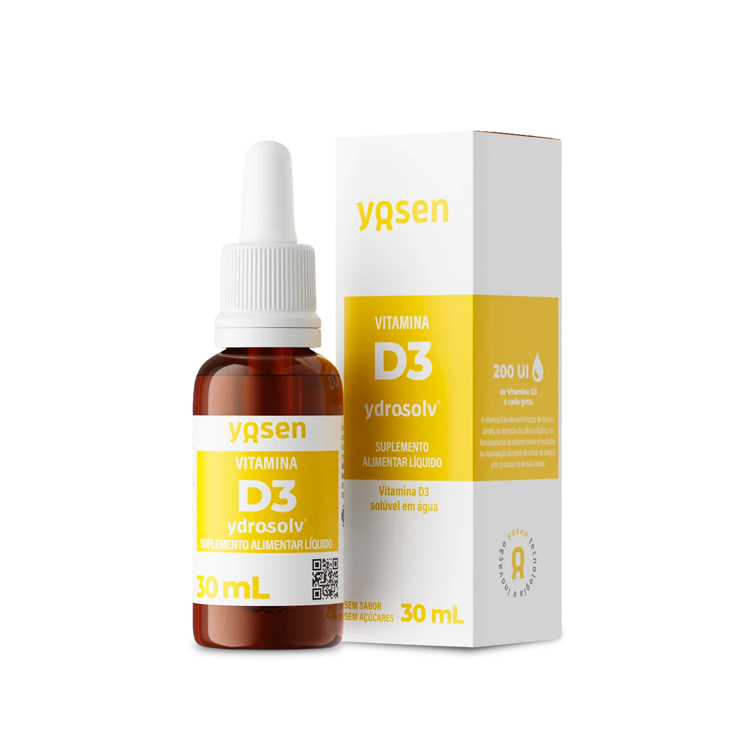 Vitamina D3 Ydrosolv® 30ml - Yosen