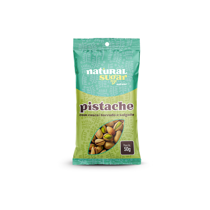 Pistache Torrado e Salgado com Casca 50g (20un)
