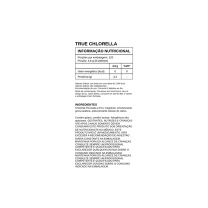 True Chlorella 120 Tabs. - True Source