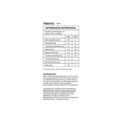 Wafer Trento 16 und x 29g - Peccin