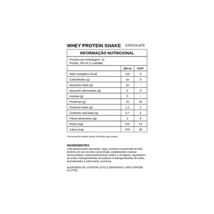Whey Protein Shake 12 und x 250ml - Dux