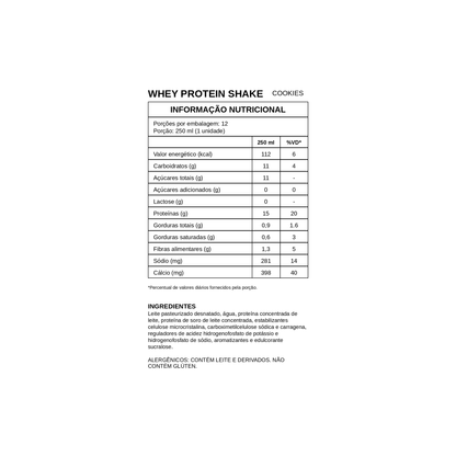 Whey Protein Shake 12 und x 250ml - Dux